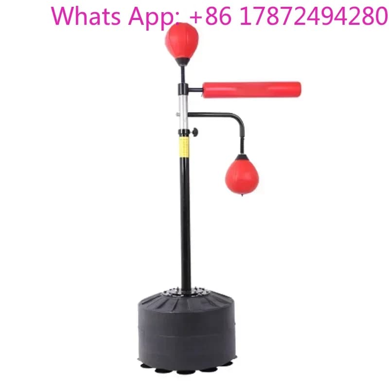 Free Standing Fitness Training Supply Multifunctional Spin Boxing Punching Bag With Speed Ball