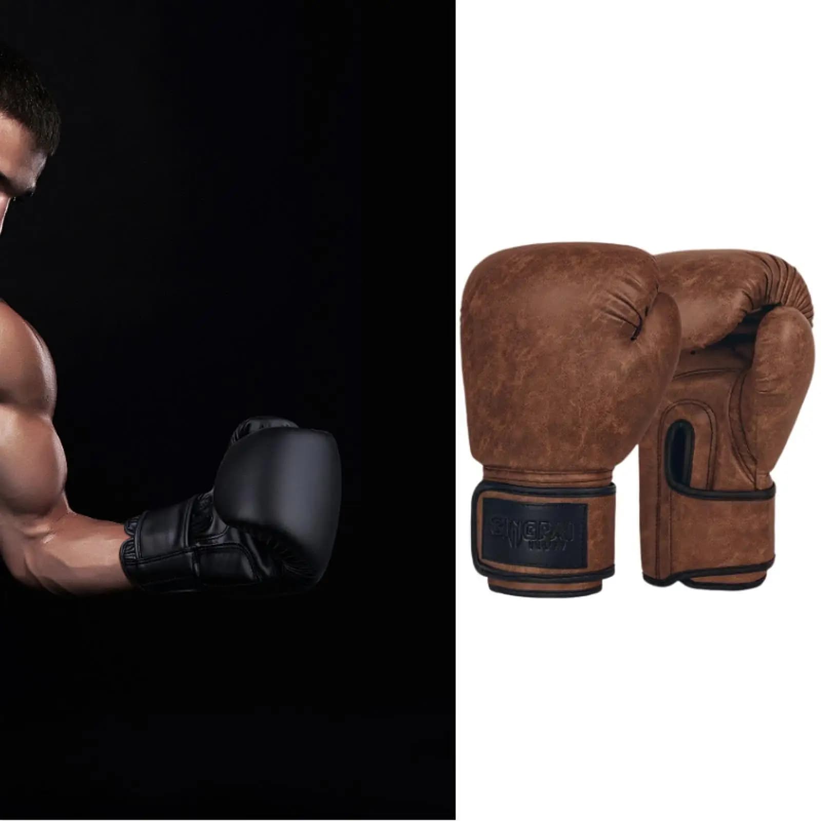 Guantoni da Boxe per Adulti, Guanti Professionali per Allenamento, Guanti da Sparring per Fitness e Combattimento