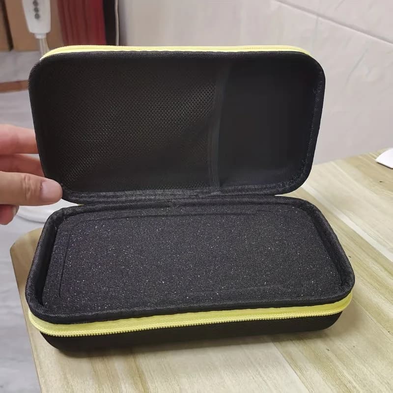 1pc Multifunctional Car Jump Starter Storage Bag Portable Car Charger EVA Tool Kit Auto Emergency Start Power Storage Bag