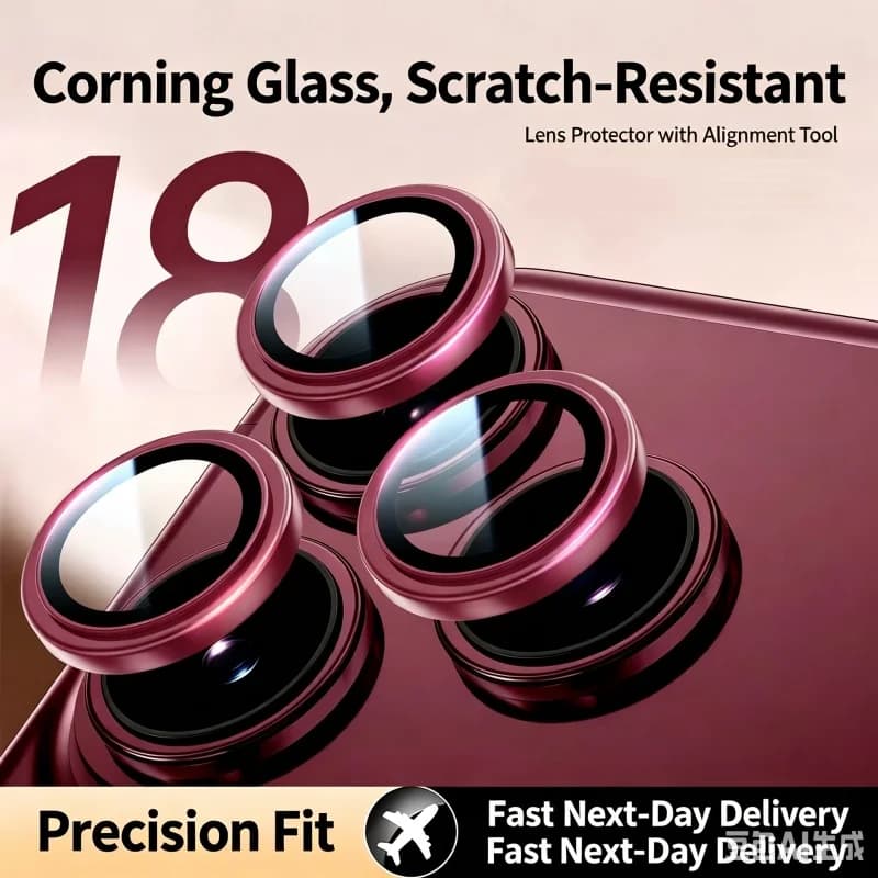 9H HD Tempered Glass Camera Lens Protector For iPhone Duo 18 Fold 18 Pro Max Protective Film For iPhone 18 Pro Screen Protector