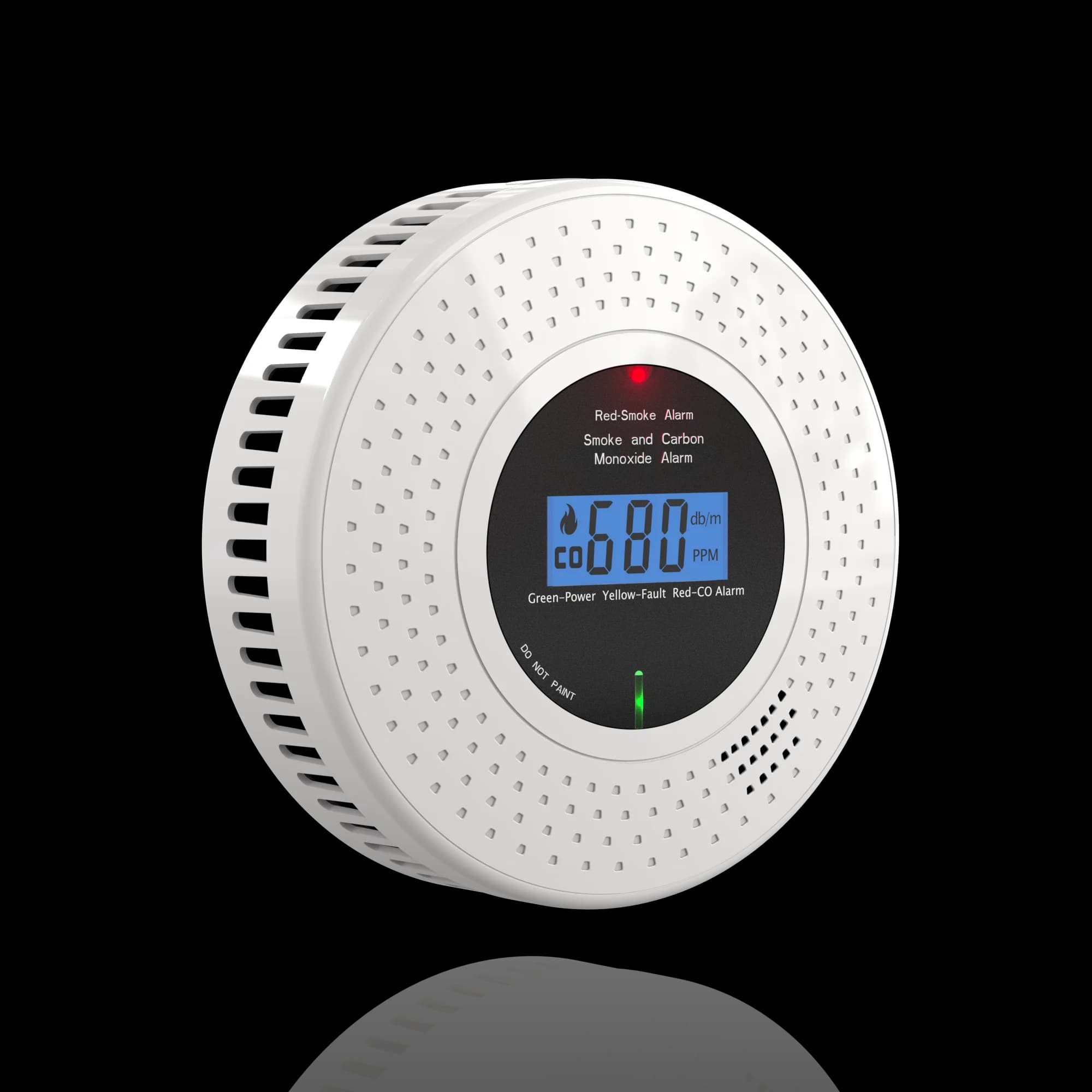 Allarme 2 in 1 CO+Fumo con Garanzia di 10 Anni, Rilevatore Domestico di Monossido di Carbonio e Fumo