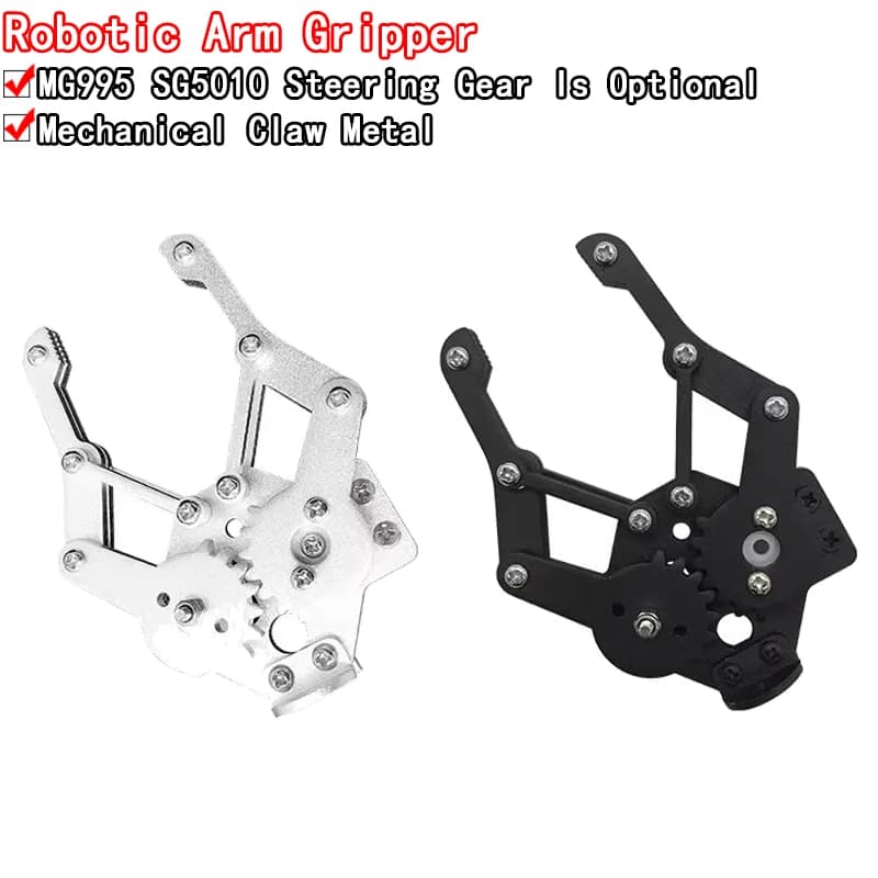 No Kit claw mechanical arm clamp metal manipulator robot MG996R for robotic education Arduino