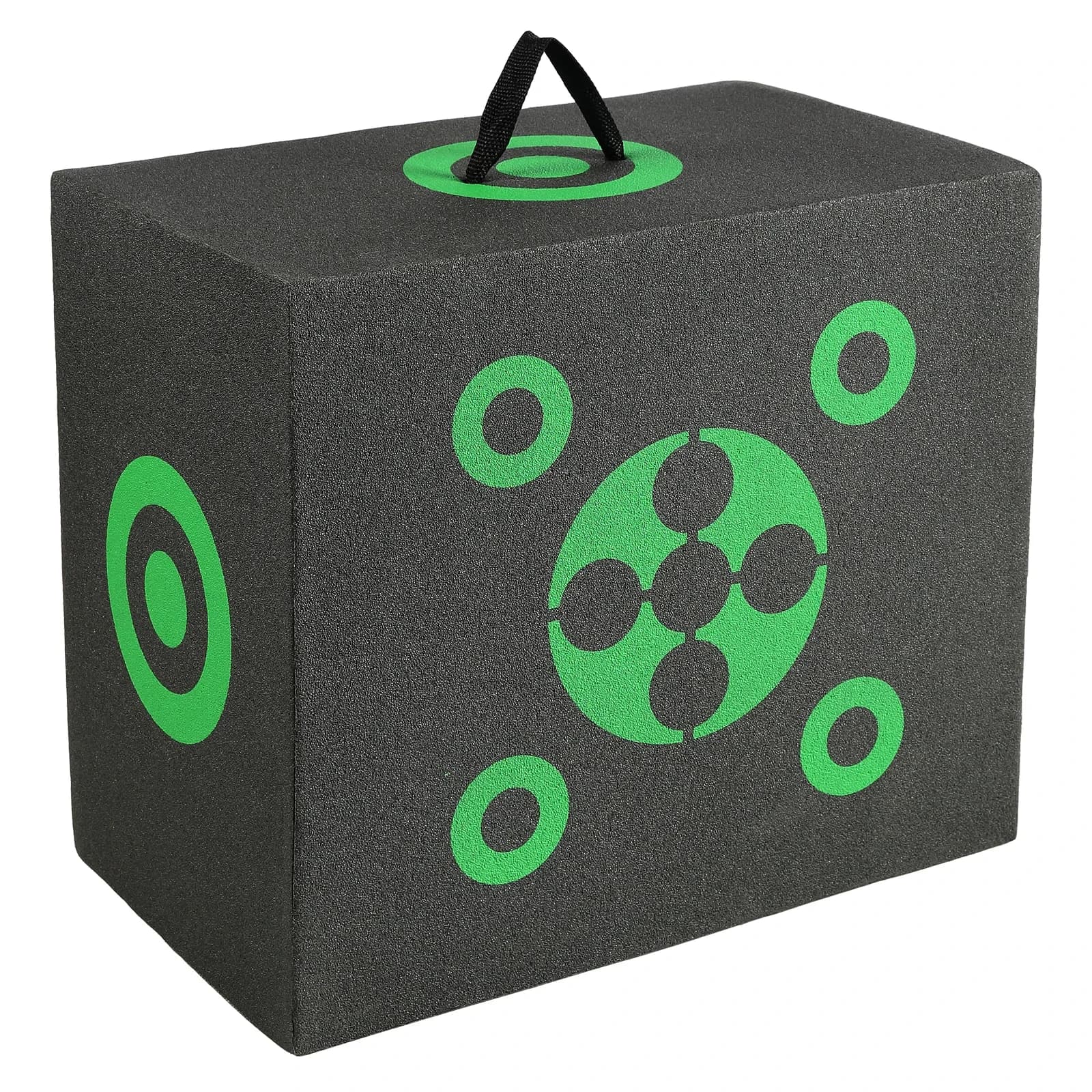SucceBuy All-side Shotting Outdoor Portable Archery Target with Carry Handle Easy Arrow Removal Visibility Easy to Transport