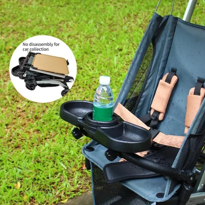 Passeggiatori rotanti universali vassoio per mangiare e bevande installazione rapida design leggero passeggini staccabili A2UB