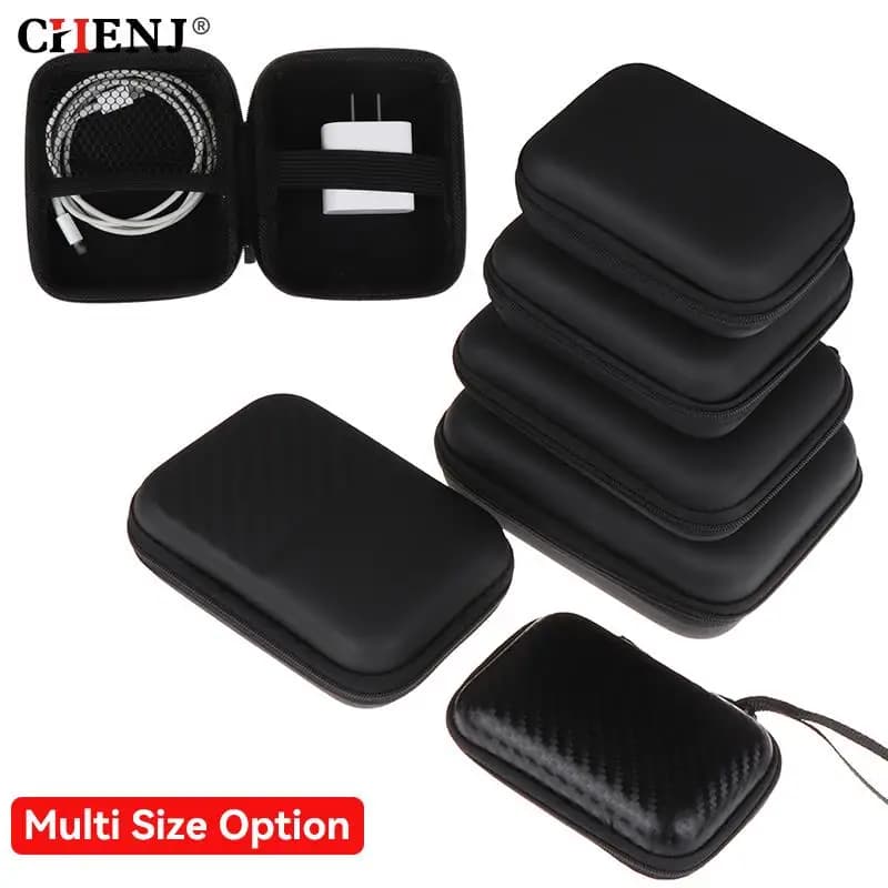 Custodia per Hdd portatile Multi-dimensioni HDD SSD Storage Bag per Switch Hard Drive Power Bank caricatore per cavo USB custodia per disco rigido esterno-in