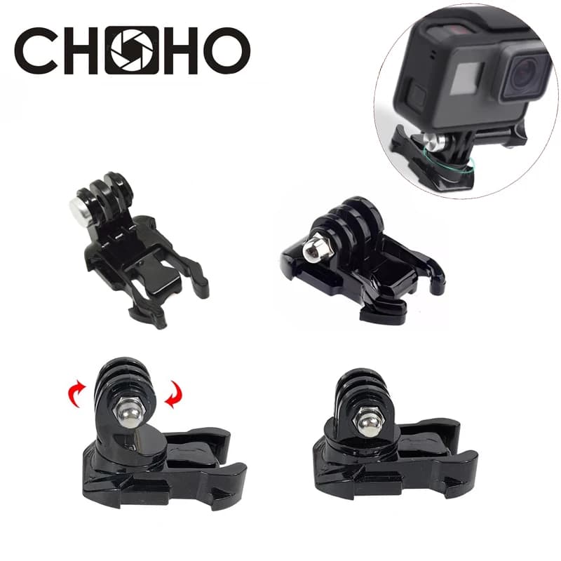 Per Gopro Hero 13 12 accessori s montaggio su Base con fibbia a sgancio rapido rotazione lunga per Go Pro Insta360 X4 Dji Osmo Action 3