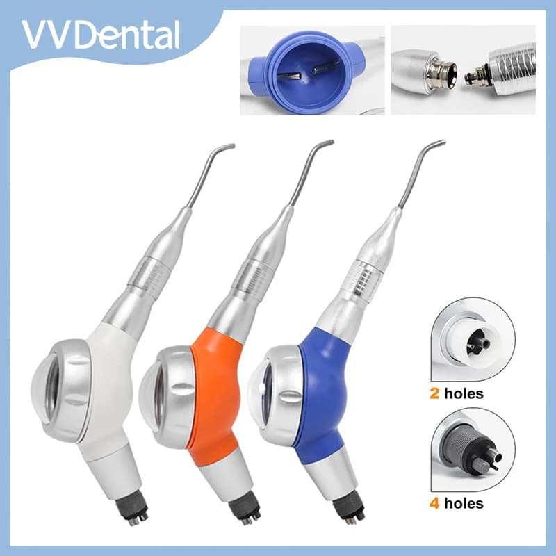 VVDental Air Prophy Unit Sanding Machine Cleaning Teeh Whitening Hygiene Oral Jet Spray Air Flow Polisher Dental Tools