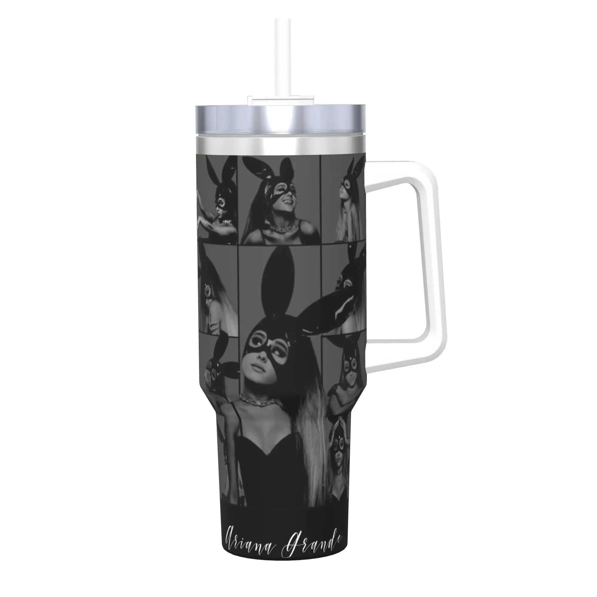 Stainless Steel Tumbler Arianas Grandes the Eras Tour Thermal Mug Keep Heat Cold Drink Car Mugs Travelist Water Bottle