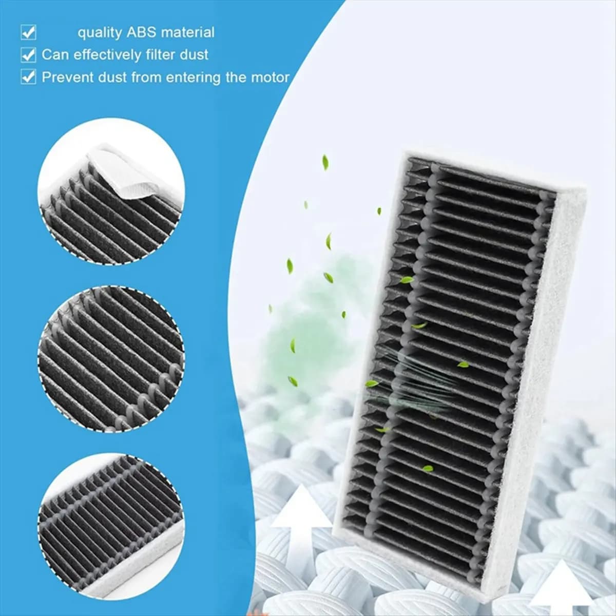 AT16 For X8 Omni, X8 PRO Omni Vacuum Cleaner Consumables Main Side Brush Filter Dust Bag Replacement Parts