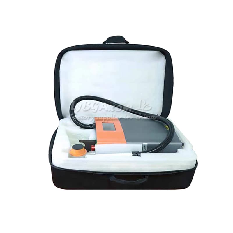 LY-LCG100A 100W Pulse Laser Cleaning Machine 1.2MJ Industrial Backpack For Metal Rust Removal Do not damage substrate 2026