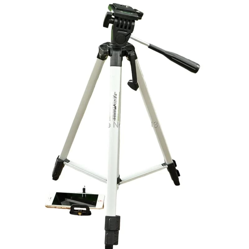 Weifeng WT-330A maneggevolezza Videocamera Portatile della macchina fotografica DV treppiede + clip di telefono Cellulare Binocolo