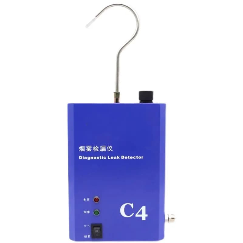 Rilevatore di perdite di fumo portatile per autoveicoli C4, per test di perdite nei sistemi EVAP, di aspirazione e di scarico, leggero e facile da trasportare