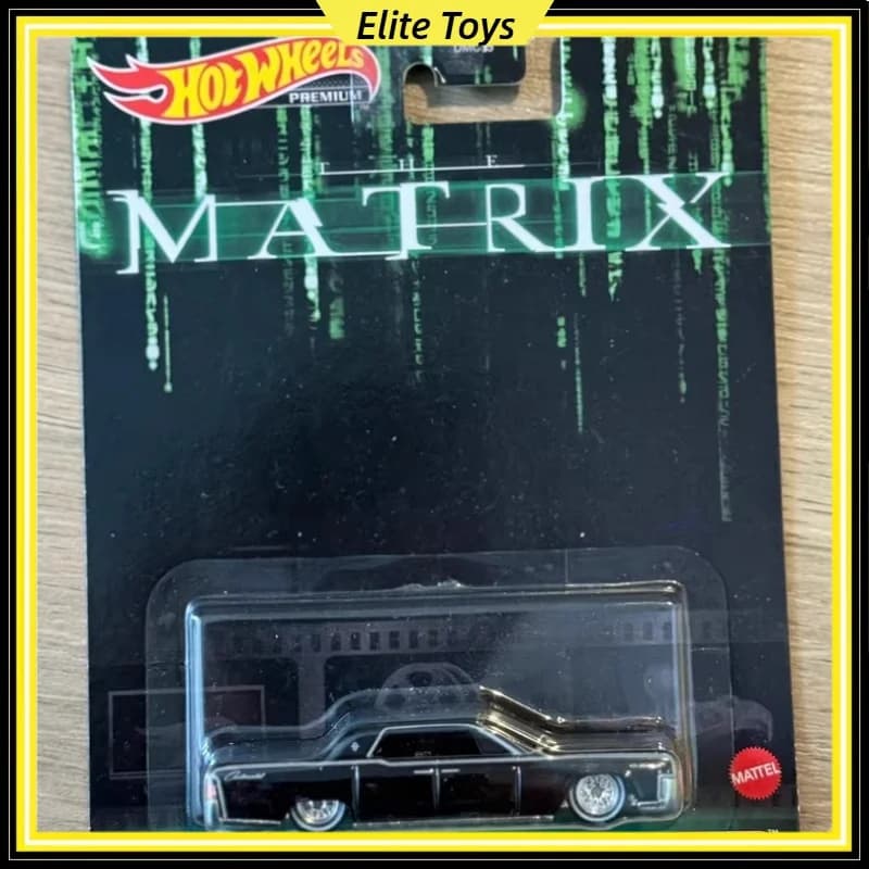 Genuino Hot Wheels Premium Pop Culture Matrix '64 Lincoln Continental HXD63 Metallo Da Collezione 1/64 Diecast Modello di Veicolo Giocattoli
