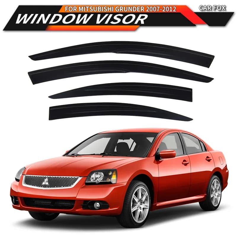 Per Mitsubishi Grunder 2007-2012 Finestra di Automobile Visiera Tenda Shelter Parabrezza Finestrino Laterale Pioggia Parasole Accessori Car Styling