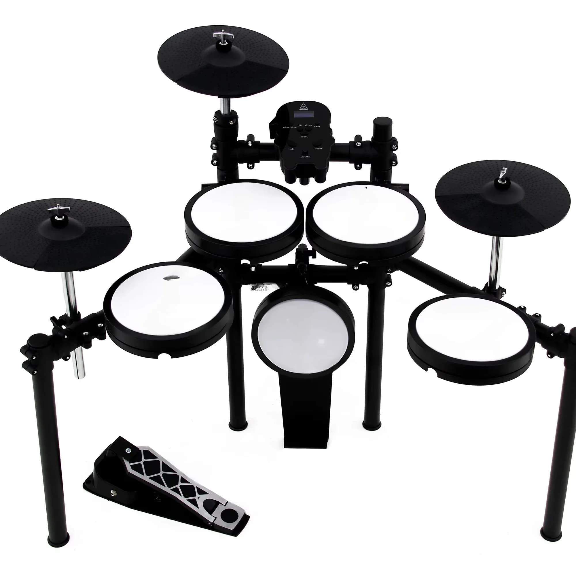 Beatello EYE E2X Strumenti a Percussione, Set di Batteria Elettronica Professionale, Kit Completo di Pad Elettronici