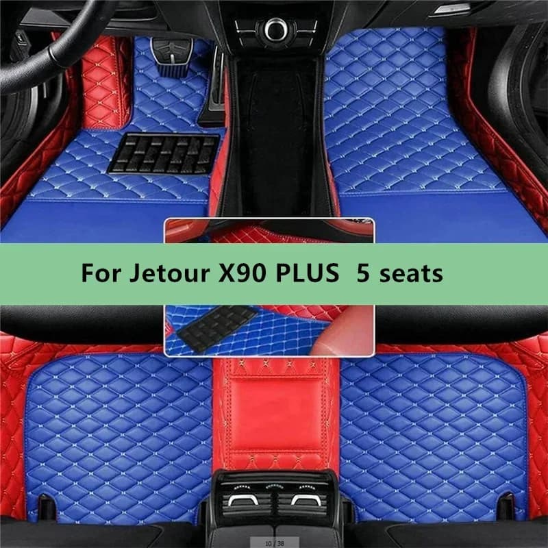 Car Floor Mats For Jetour X90 PLUS 5 seats 2021 2022 2023 2024 2025 2026 2027 Floor Mats for Men Women Car Interior Accessories