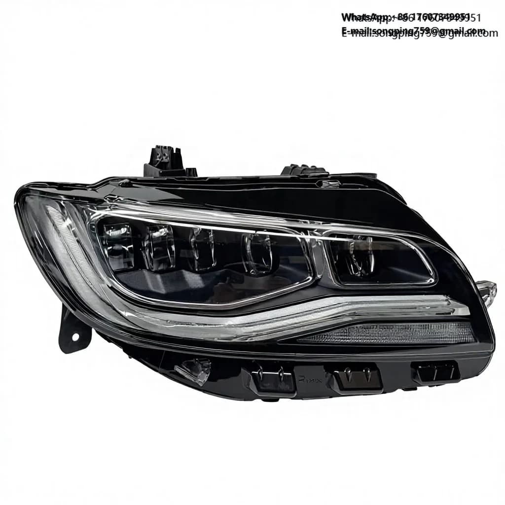 FOR Lincoln Automotive Headlights MKZ Matrix LED Headlight HD Fish Eye Projector 2017-2022 Laser Headlights