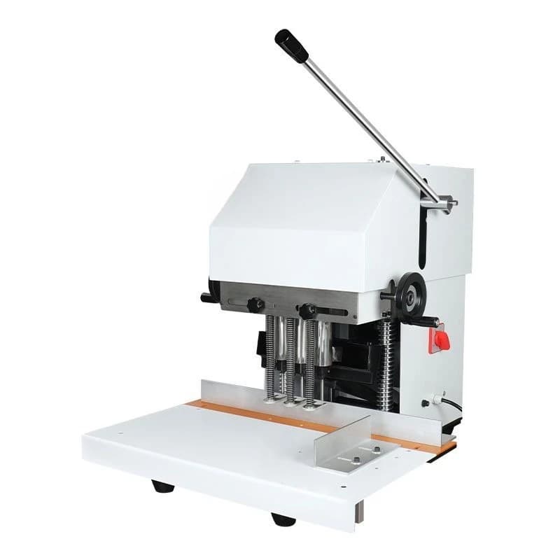 Three Hole Electric Drilling Machine, Heavy Duty Manual Drilling Machine, Paper Bag Drilling Machine