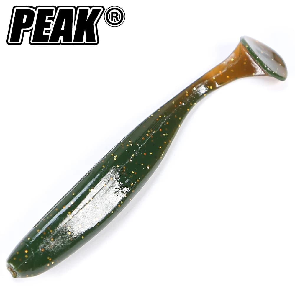 PEAK 90mm Easy shiner Shad Fishing Lure 90mm 5Pcs Pesca artificiale Leurre Souple esche da Pesca