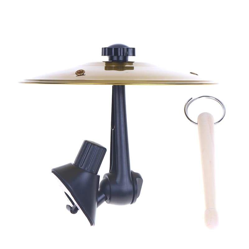 1Pcs Musical Saucer Car Crash Cymbal Alloy Car Crash Drums Cymbal Air Vent Drum Mini Drum Easy To Install Clip-On Mini For Vent