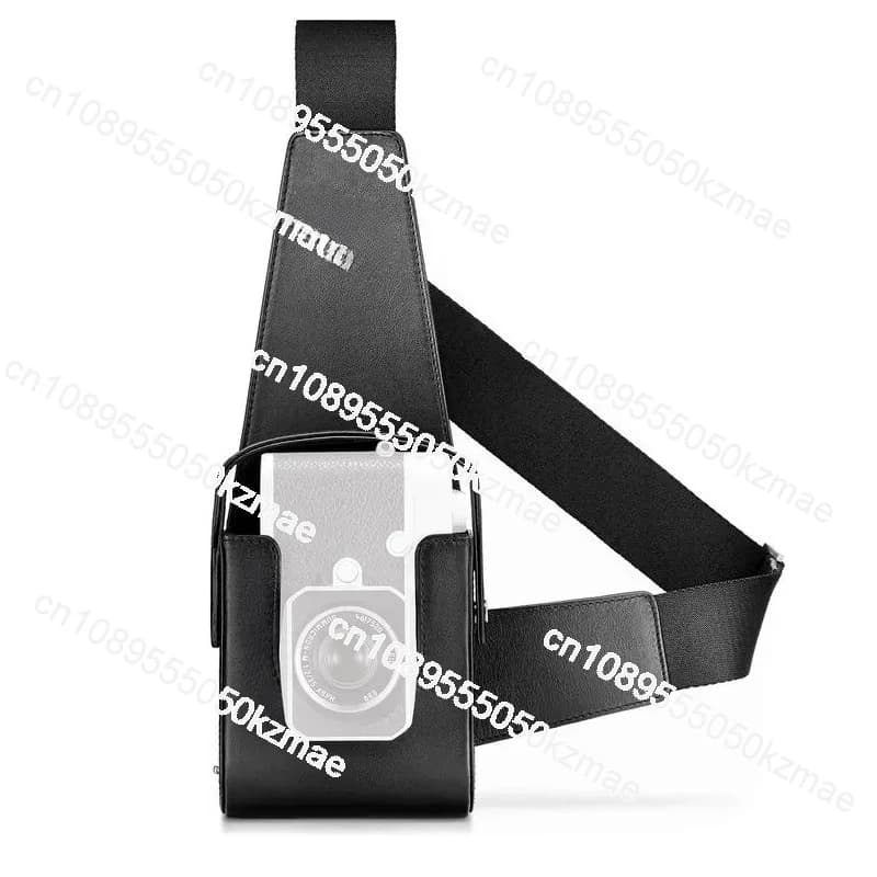 Borsa per fotocamera stile pistola, fondina a tracolla in pelle per un accesso rapido