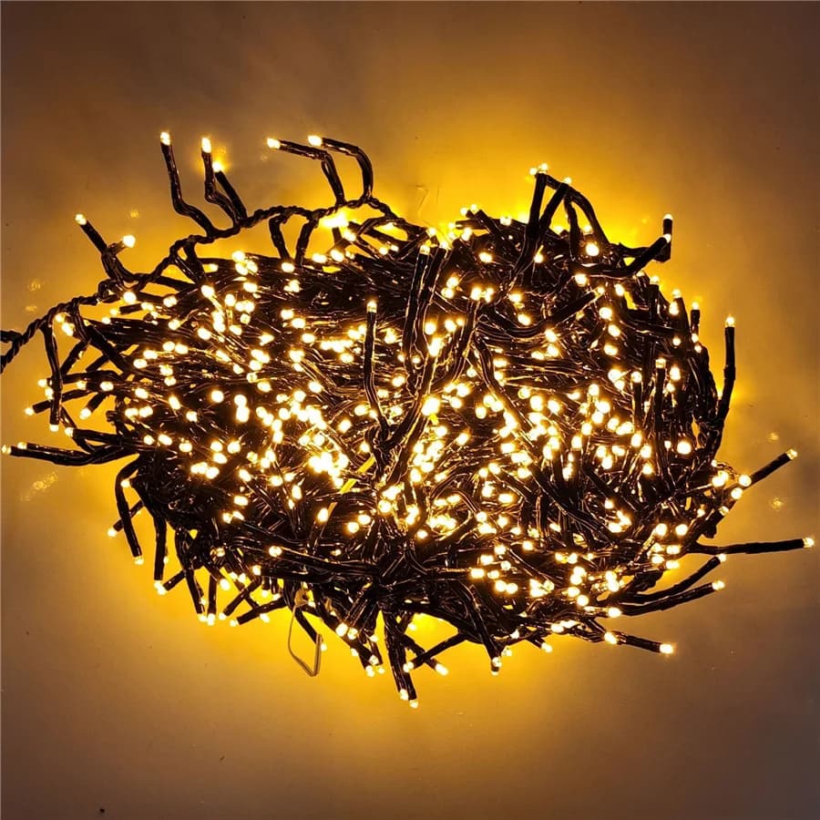 Outdoor 8 modalità 30M 1500LED Luci natalizie da fata per feste Ghirlanda di nozze Albero di Natale Decorazione del giardino Illuminazione natalizia
