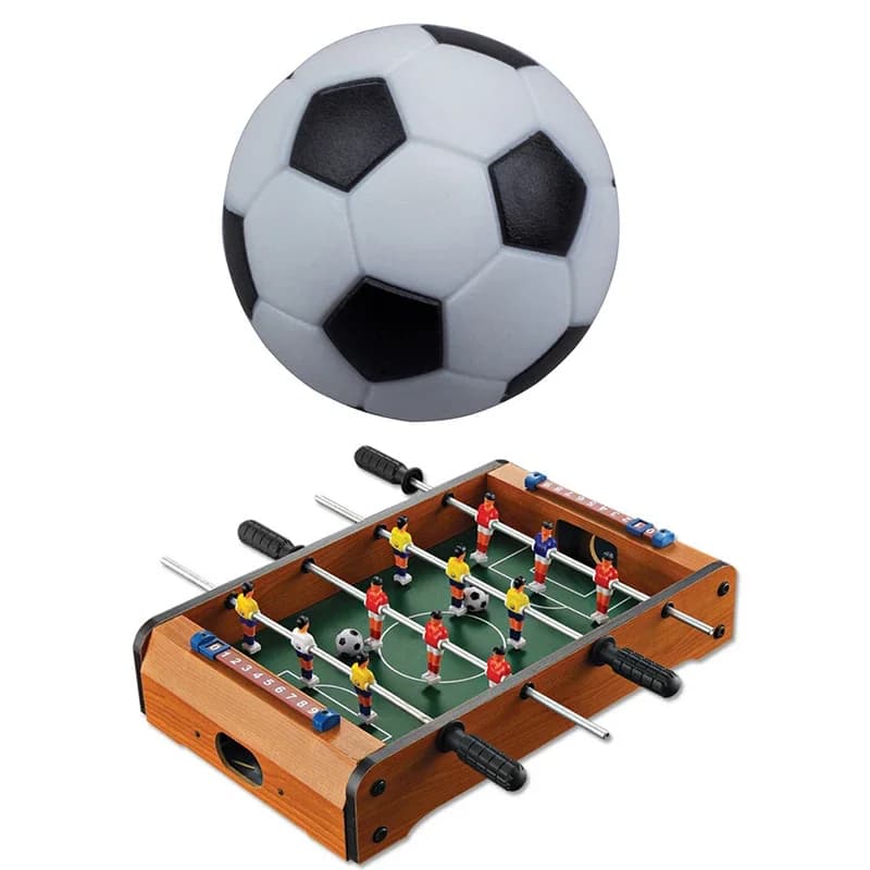 23mm Mini Table Soccer Ball, Tiny Foosball Micro Football for Desktop Game, Small Party Favor Toy for Kids Adults