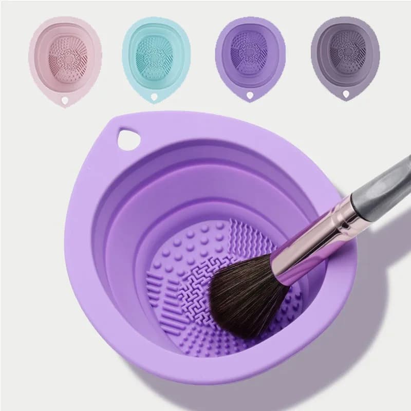Hot SellingHot FashionNew 1/2PCS Silicone Makeup Cleaning Mat Makeup Brushes Wash for Cleaning Makeup Brushes Tool Brush Cleaner HZSQJGZ04