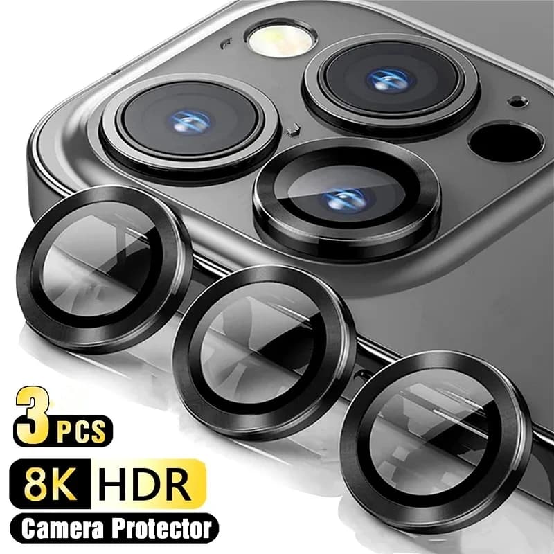 3 pcs glass protection for camera lens for iPhone 11 12 13 14 15 16 Pro Max 12 13 Mini protective glass for iPhone 14 15 16 Plus