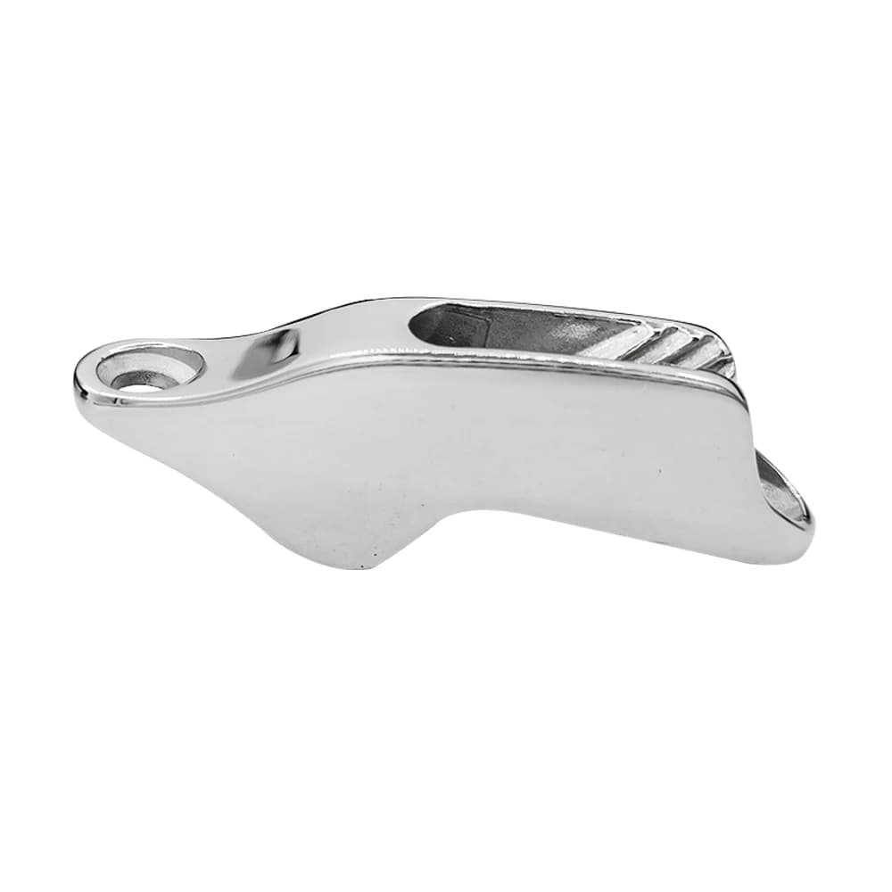 STLF Acciaio Inossidabile 316 Corda Cam Tacchetta Argento 90mm Lucidatura Dock Deck Accessorio Tacchetta Puleggia Corda Marine Hardware Barca Accesso
