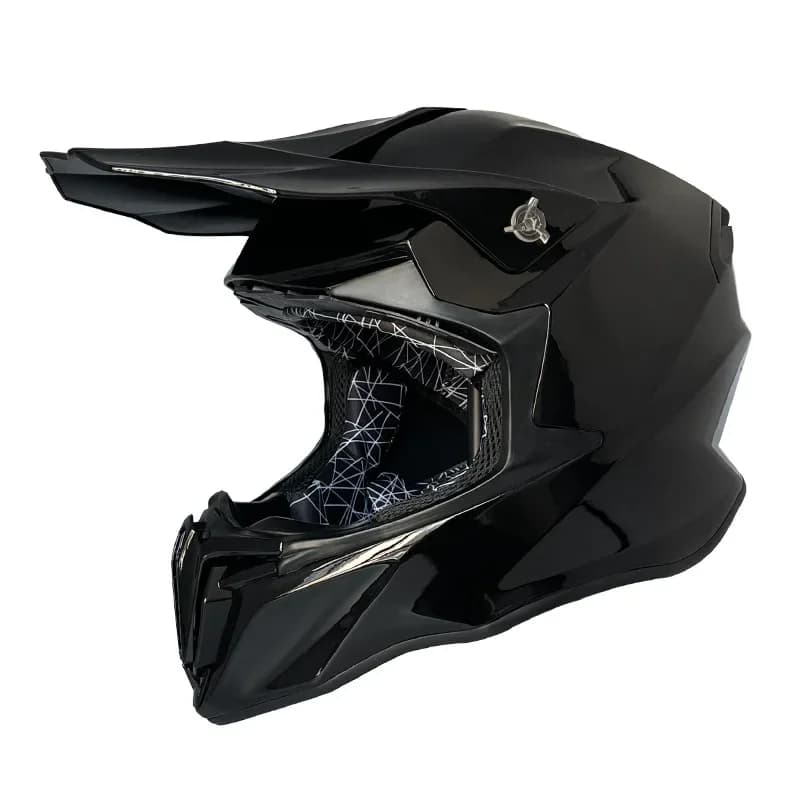 Casco da moto con protezione solare Atv DOT Road Cross Casco da motocross Caschi da moto da corsa fuoristrada