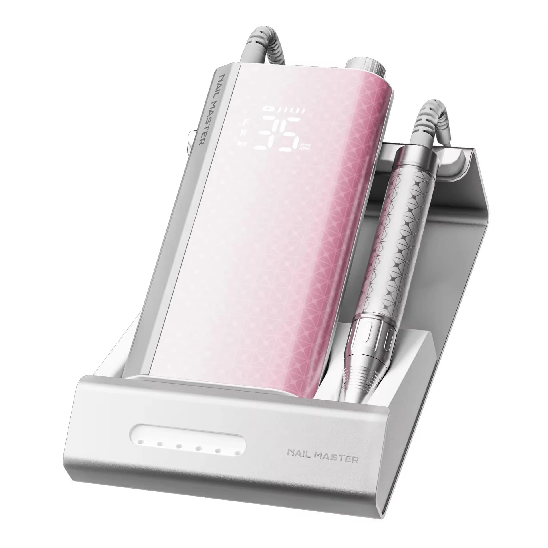 JMD Brand New Brushless Nail Polish Machine, Large Capacity Charging Base Low Vibration Nail Drill With High Precision Pen