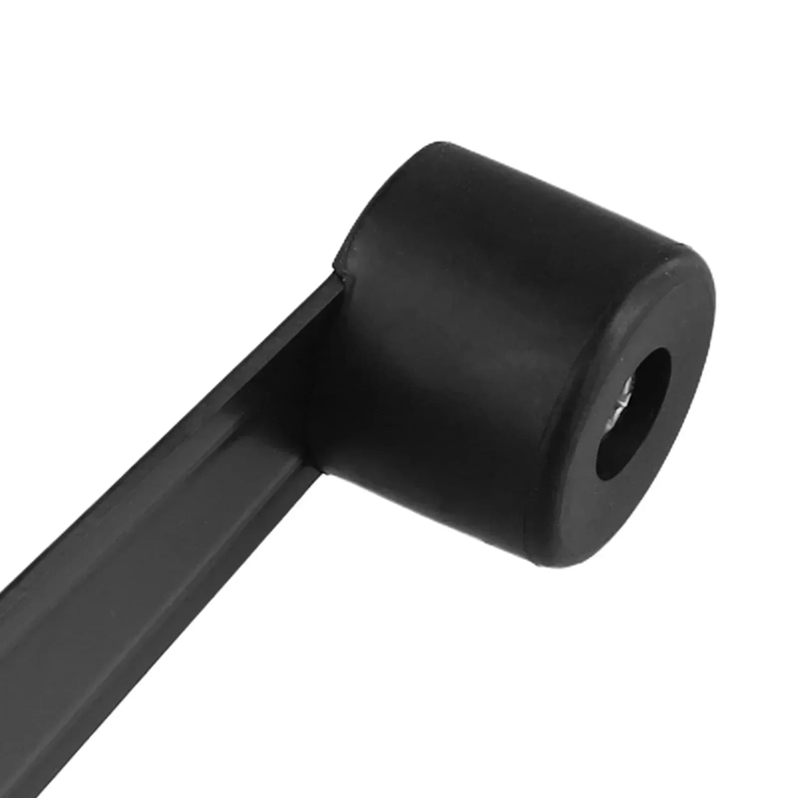 Fermaporta in acciaio inossidabile nero adatto per porte in legno Installazione semplice Prestazioni di lunga durata Protegge le pareti e le porte