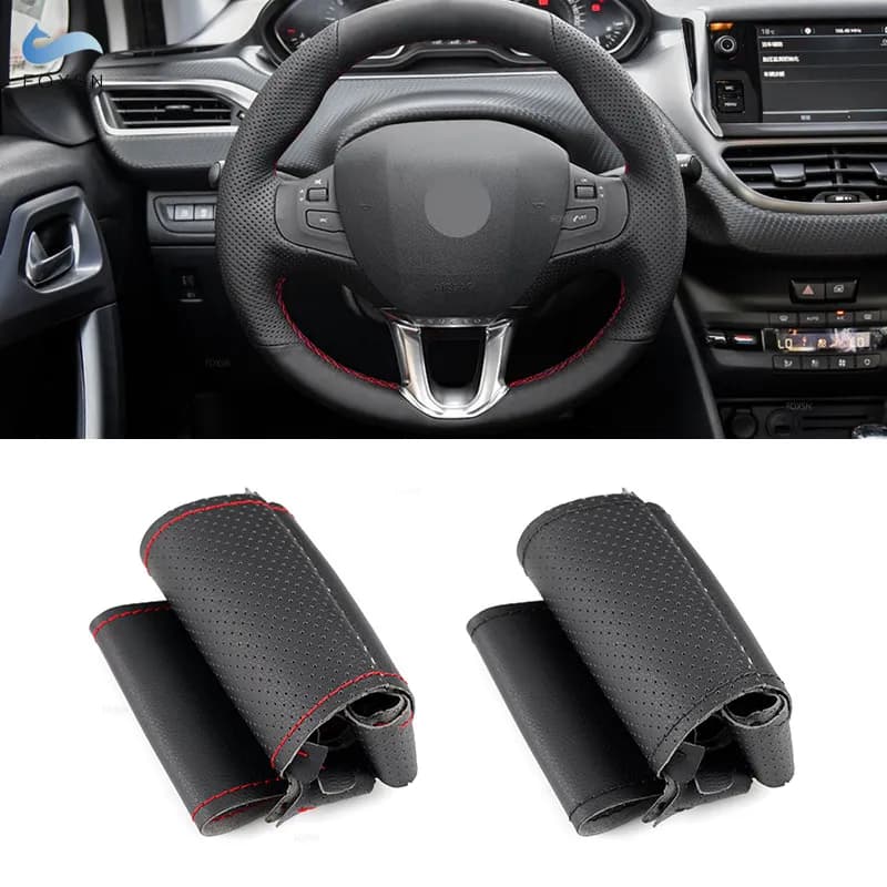 For Peugeot 208 Peugeot 2008 2014 2015 2016 2017 2018 Microfiber Car Cover Hand Drilled Braid