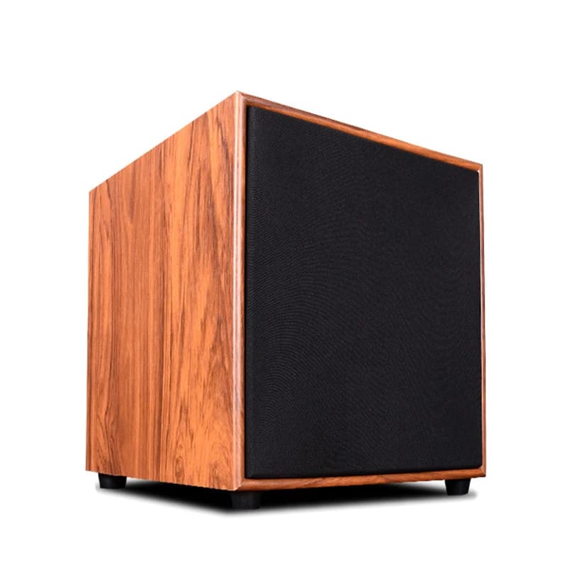 12 Inch Heavy Low Wood Active Subwoofer 5.1 Wireless Bluetooth Audio System Speaker for Home Theater