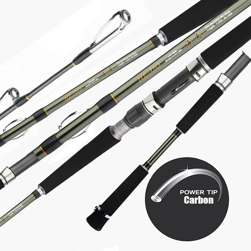 1.65m 1.80m Super Leggero Seppie Polpo Pesca PE 0.4-1.0 Canna da pesca Spinning Calamari Barca Pesca Acqua salata Canna d'acqua dolce