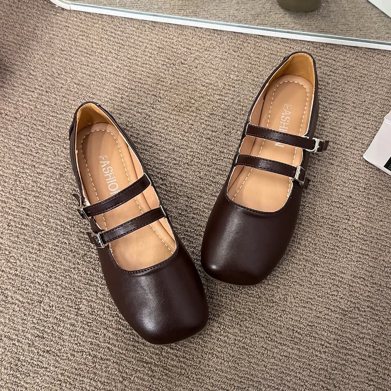 2026 New Style Spring-Autumn Low-Heeled Women's Single Shoes