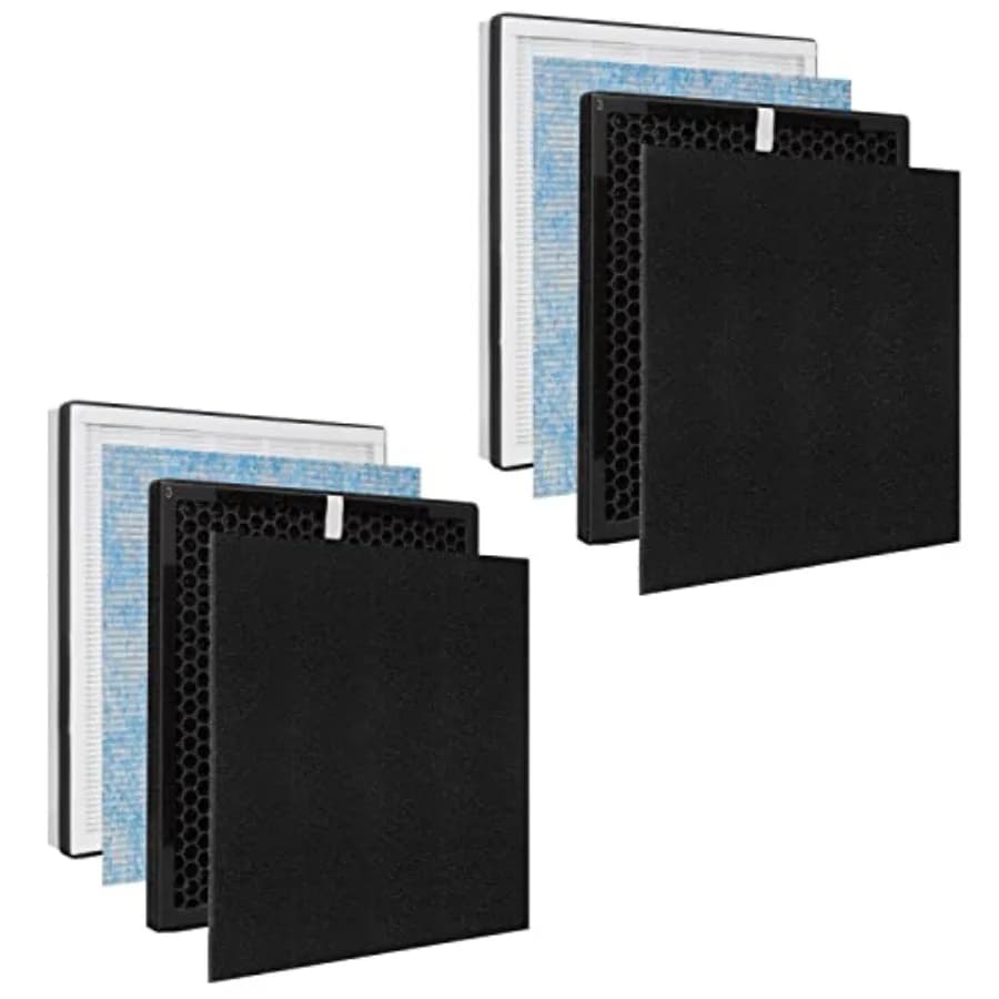 Filtro di Ricambio, Compatibile con Purificatore d'Aria RENPHO RP-AP001, RP-AP001S, RP-AP002