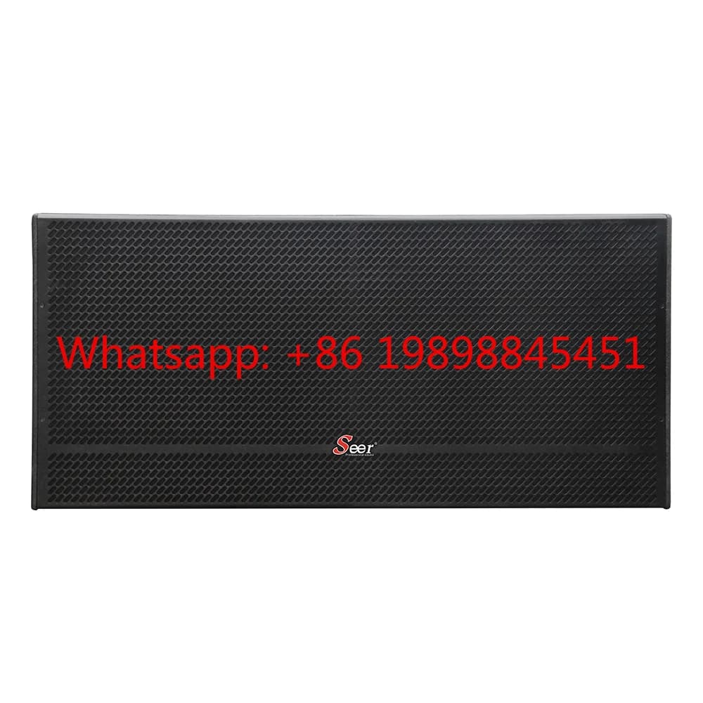 Subwoofer da palco SLA-218 doppio da 18'' ad alta potenza 2000W RMS, audio professionale a bassa frequenza