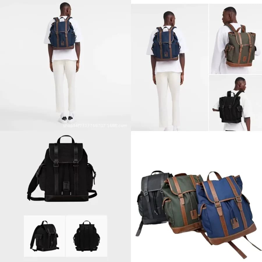 'New Style'Longxiang New Large Capacity Men's Backpack For Leisure, Business Travel, Fashionable Travel Computer Bag, School Backpack