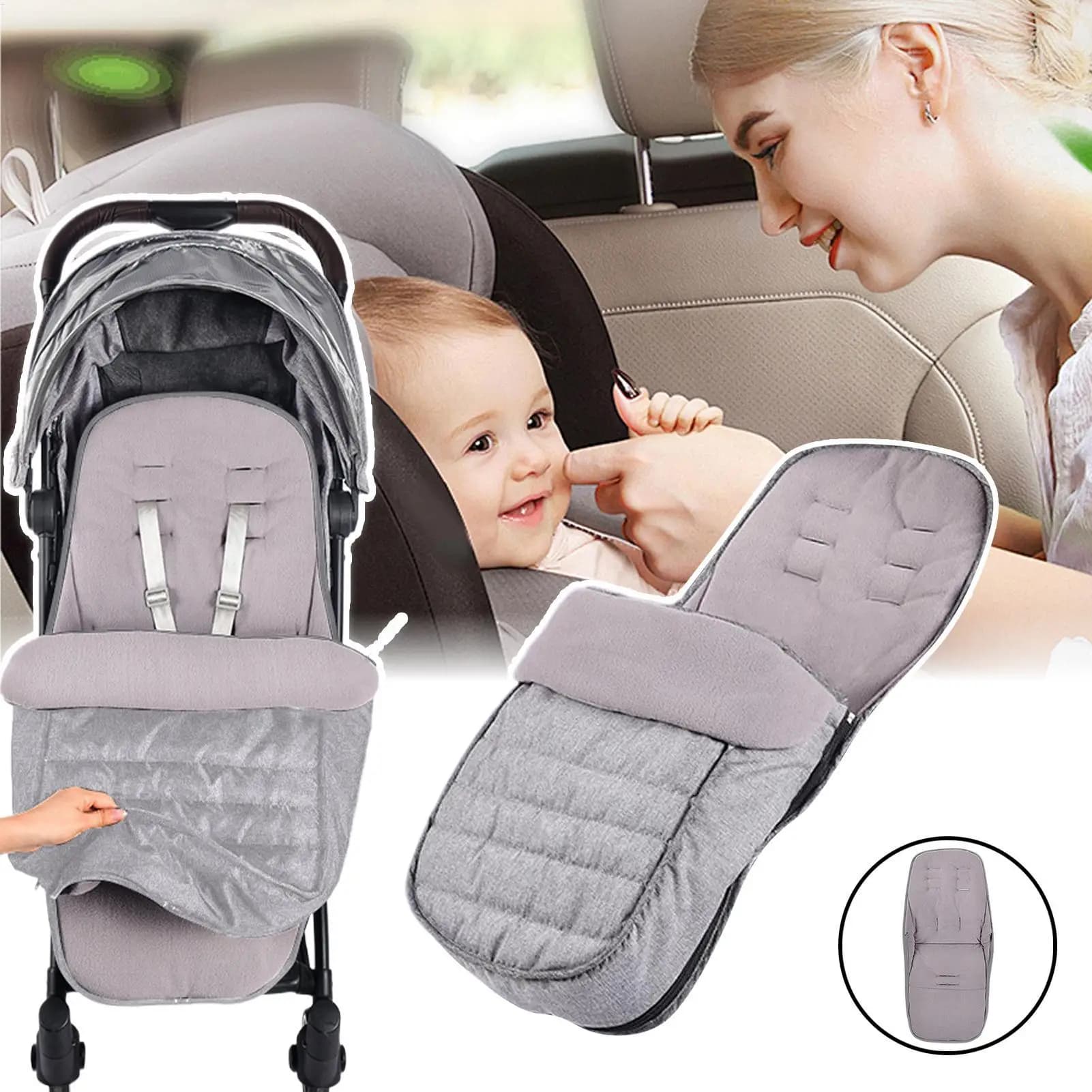 Coprigambe per passeggino Borse per stamina per bambini Coprigambe per passeggino antivento Coperta impermeabile per culle Camere Trasportini da viaggio Carrozzine Bambini