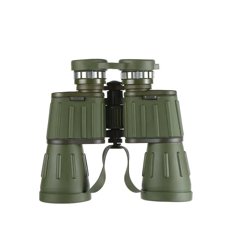 Binocolo 10x50 Potente mini telescopio pieghevole a lungo raggio BAK4 Ottica FMC per caccia sportiva Viaggi di campeggio all'aperto