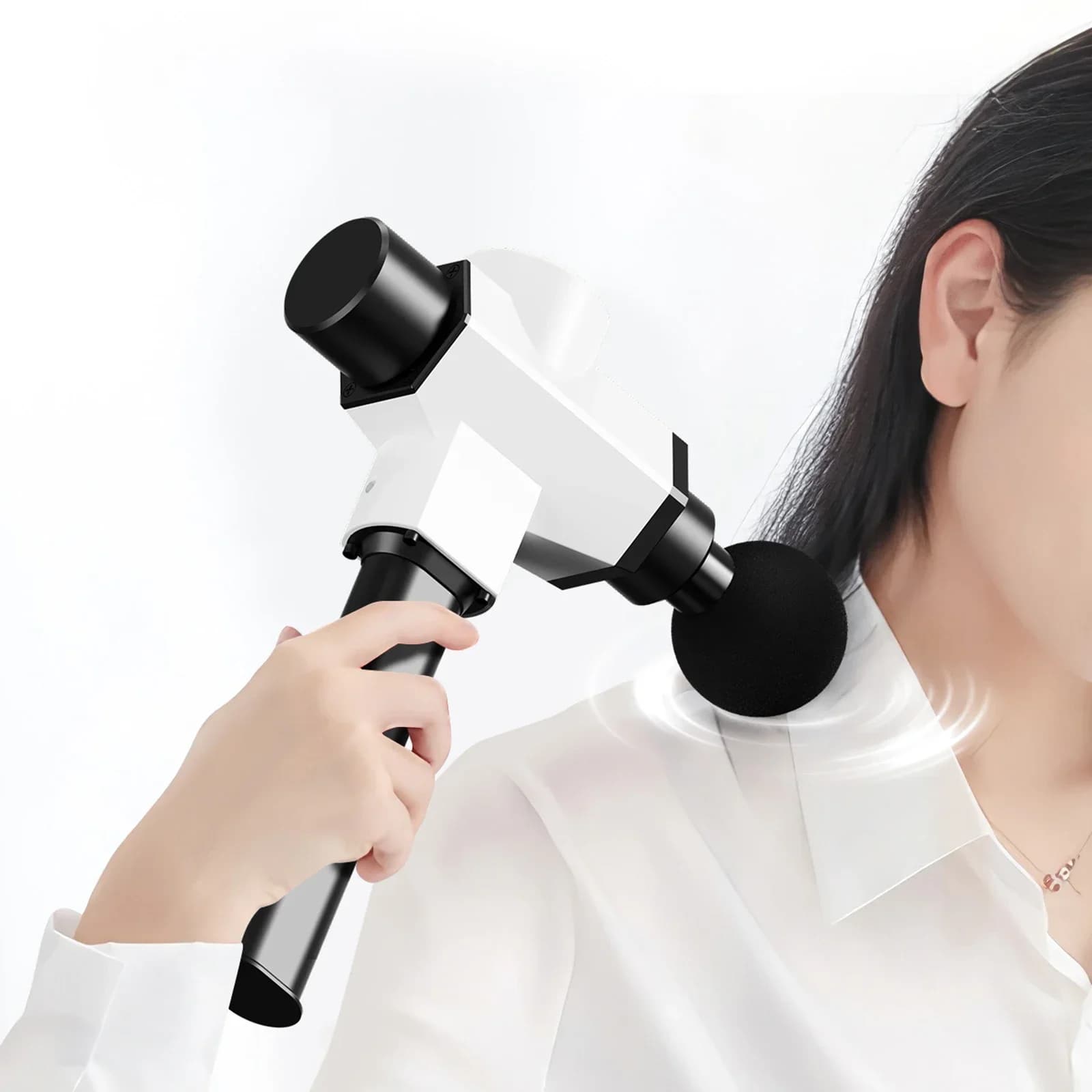 More powerful muscle recovery massage gun 16 mm muscle massage gun for deep tissue percussion massage