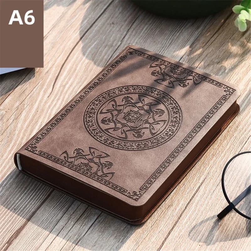2026 New Portable Vintage Leather Notebook Diary Journal Stationery Gift Portable And Easy To Use Study Supplies