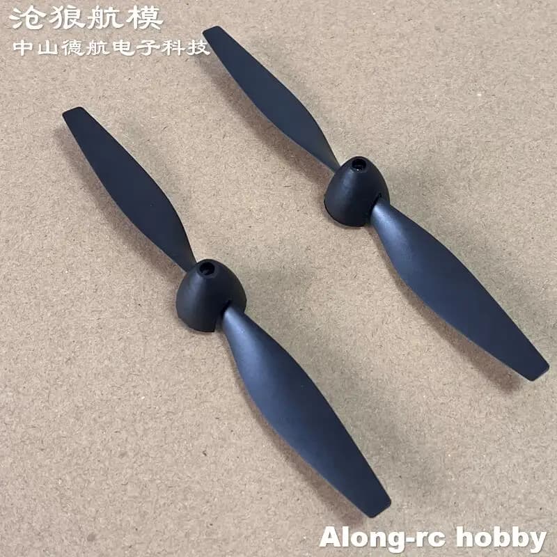 Nuovo 130mm 2 pale Elica per RC Aereo Aereo Pezzo di Ricambio Volantex rc 400mm Wing Span 76104 J3 761-11 BF109 76112 spitfire