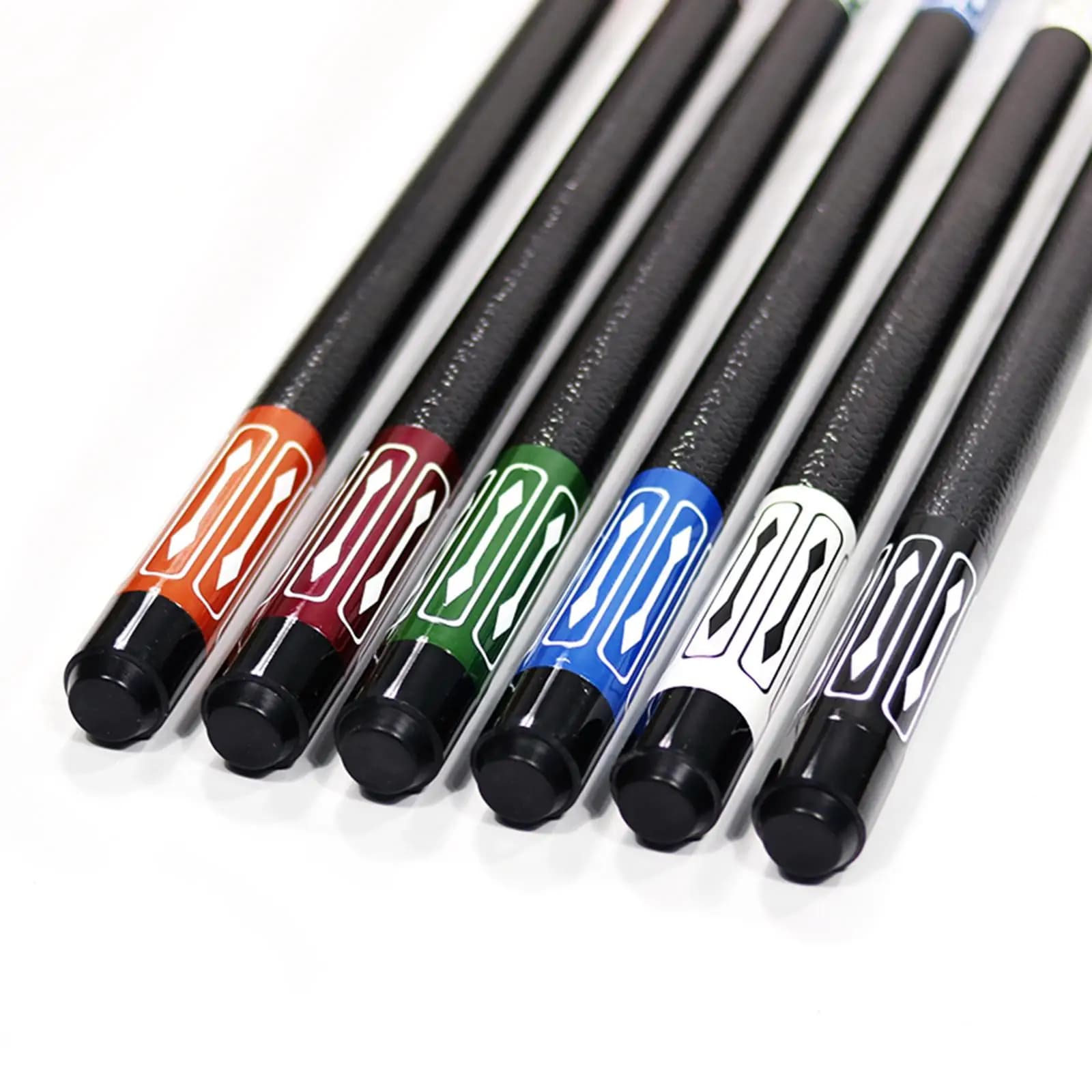 Practice Beginner Starter Pool Cue Stick Two Section Wood Billiard Rod with Case for Adults Home Bar Game Supplies