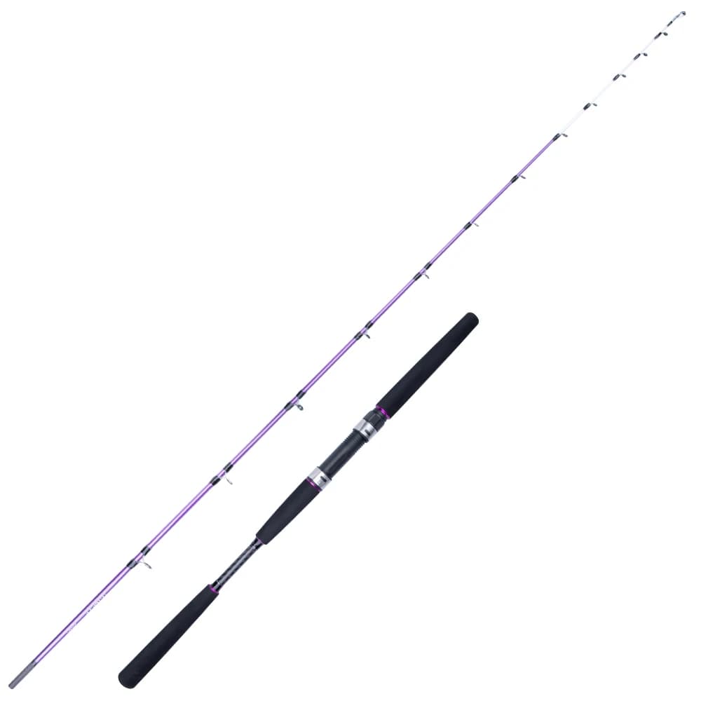 Canna da Pesca 1.8M per Acqua Salata MH Power Offshore Spinning in Fibra di Carbonio per Barca e Riva, per Jigging, con Manico in EVA, Canna da Surf