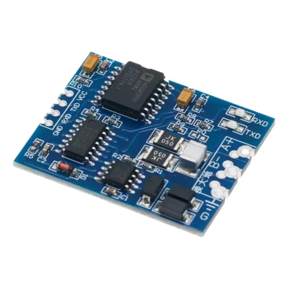 Modulo Industriale TTL a RS485, Convertitore Seriale Isolato RS485 a TTL per Comunicazione Arduino STM32 PLC