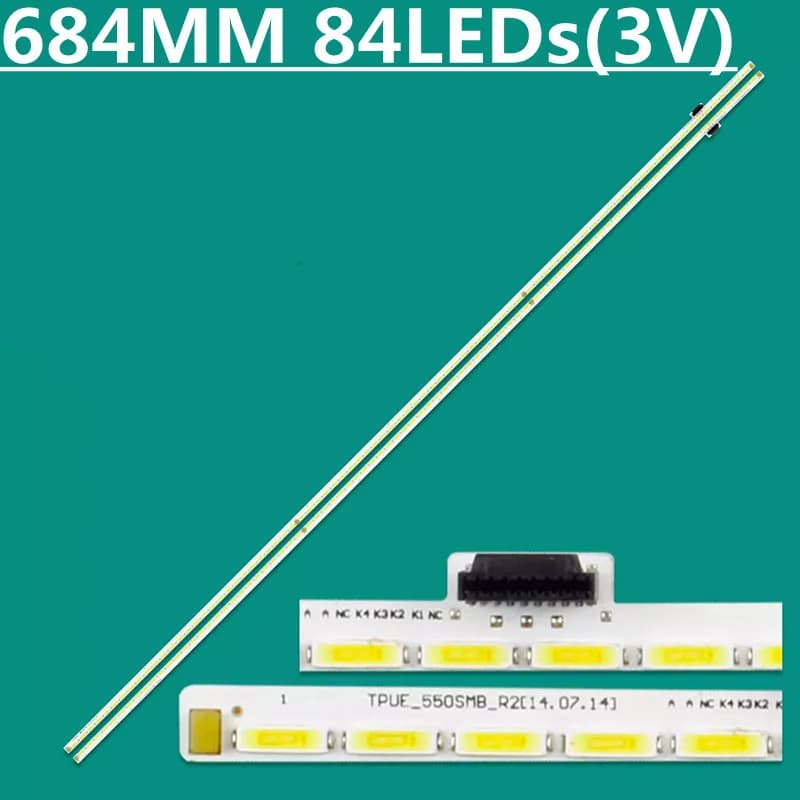 Striscia di retroilluminazione a LED 84 lampade Per TPUE_550SMA_R2 TPUE_550SMB_R2 55PUS8601/12 55PUS7600 TPT550U1-FJ04SSC1B
