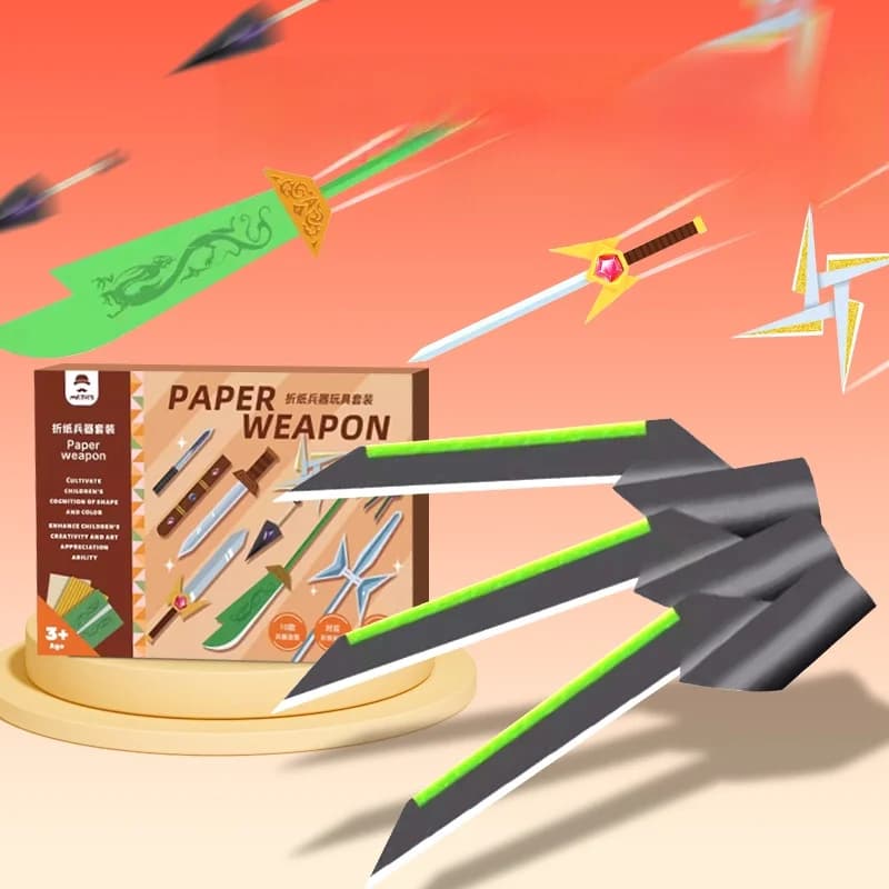 Kit Educativo per Aeroplanini 3D in Carta per Bambini dalla Scuola Materna all'Elementare, Giocattoli di Carta Fatti a Mano, Rompicapo